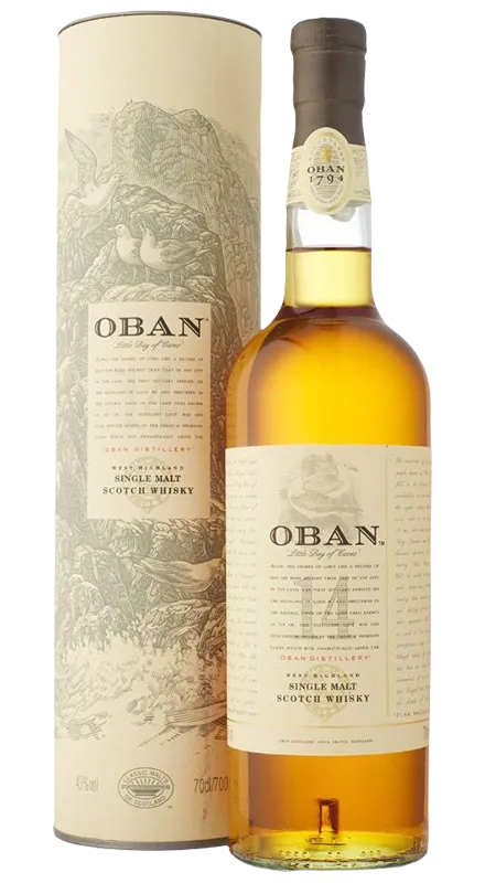 Oban 14 Ani Single Malt Whisky 0.7L